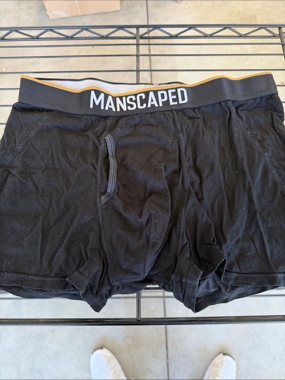 ManscapedMen's Black Performance Boxer Briefs
